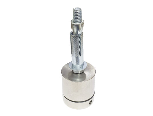 Prolongador Maciço Aço Inox 304 Guarda Corpo 38x30mm Prolongador Maciço Aço Inox 304 Guarda Corpo 38x30mm