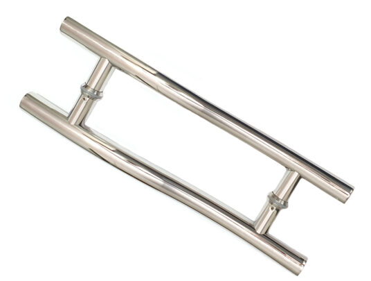 Puxador Porta Pivotante Portão Duplo Inox 304 80cm S Puxador Porta Pivotante Portão Duplo Inox 304 80cm S