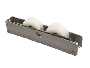 Carrinho Roldana Gold Inox Trilho Meia Cana Concava 200kg Carrinho Roldana Gold Inox Trilho Meia Cana Concava 200kg