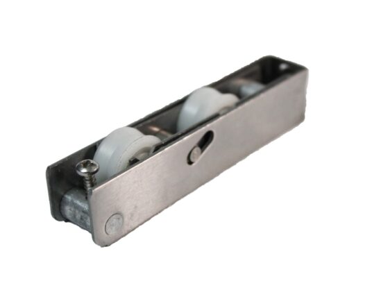 Carrinho Roldana Suprema Inox Trilho Convencional V 150kg Carrinho Roldana Suprema Inox Trilho Convencional V 150kg