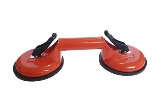 Ventosa dupla para vidro.