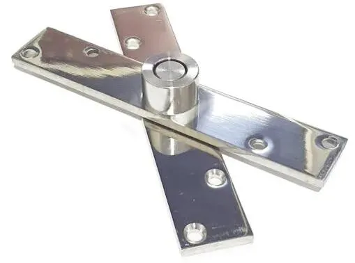 Dobradiça pivotante.