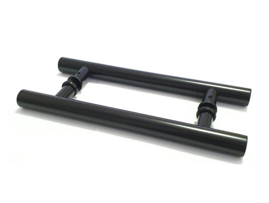 Puxador Porta Pivotante H em Alumínio 80cm Puxador Porta Pivotante H em Alumínio 80cm