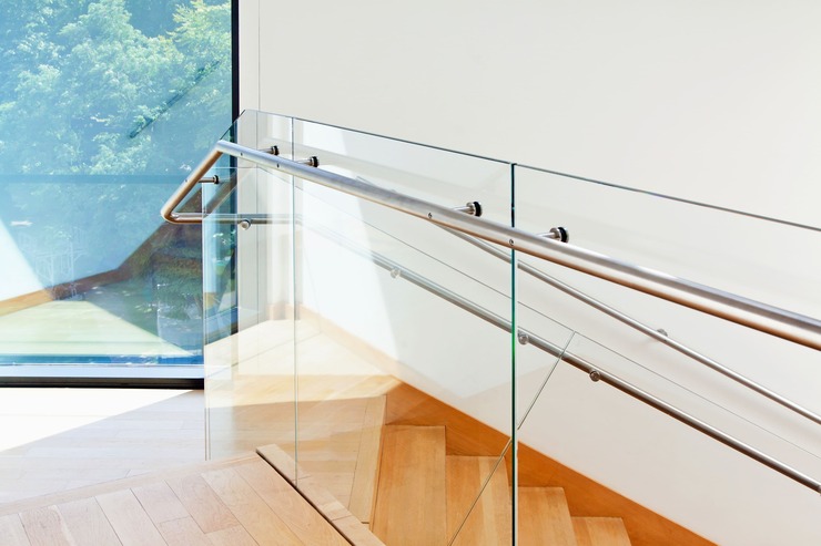 corrimão com design RR Inox