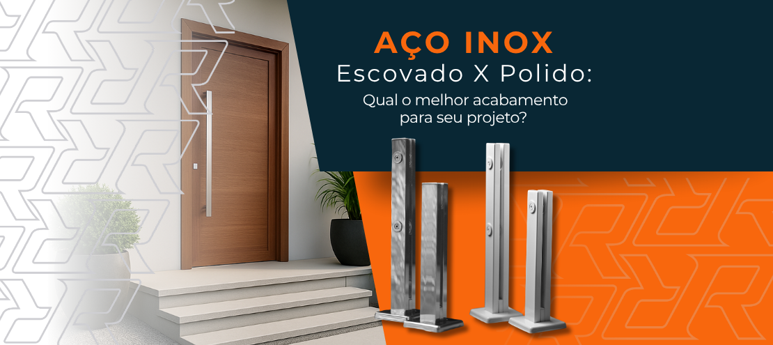 Aço Inox Polido x Escovado: qual acabamento escolher para cada projeto? Aço Inox Polido x Escovado: qual acabamento escolher para cada projeto?