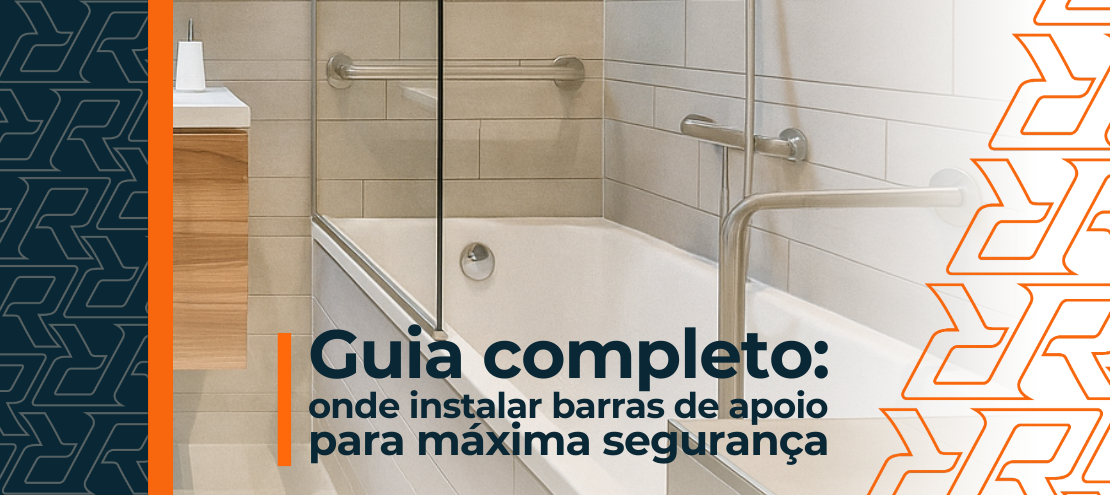 Guia completo: onde instalar barras de apoio para máxima segurança Guia completo: onde instalar barras de apoio para máxima segurança